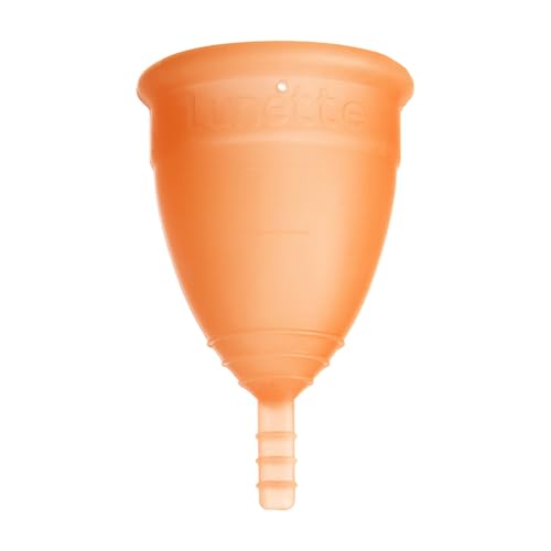 Lunette Menstruationstasse - Orange - Model 2 für normale oder starke Blutung – (DE Version)